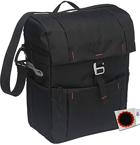 New Looxs Radtasche Vigo Single II 18,5L Haken einstellbar 31x40x15cm schwarz