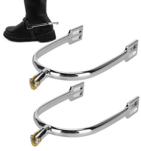 XiangXin Horse Spurs, Horse Spurs Reitpferde aus englischer Zinklegierung, Ranch Farm