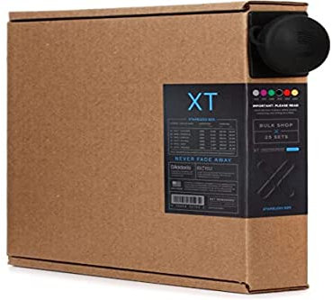 Cuerdas D'Addario para guitarra acústica, XT Phosphor Bronze Coated, XTAPB1253-B25, calibre ligero 12-53, juego de 6 cuerdas, paquete de 25