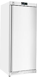 METRO Professional Congélateur GFR6600, aluminium, 77,5 x 72 x 193 cm, 380 L, froid ventilé, 480 W, GN 1/1, avec serrure, blanc