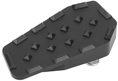 Extensor de pedal de freno para motocicleta, Palanca de Freno, extensión de pedal, almohadilla extensora de ampliación para BMWW S1000XR 2015-2018 (Negro)