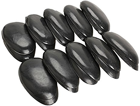 Wresetly 10 Pairs Black Plastic Hairdresser Colouring Ear Cover Shield Protector