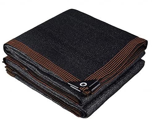 Voile Ombrage Rectangulaire 3x2 Toile Ombrage 4x3 Pergola Filets D’Ombrage Tissu D'Ombre Tente D'Ombrage Filet Dombrage Noir,5x6m