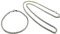 Königskette Massiv Rund 925 Silber oxidiert 2,5 Breite, Halskette (50-60cm Länge) oder Armband (20cm Länge) Kette, mit Schmuckbox, Herren-Schmuck Geschenkidee Vatertag, Geschenke Männer (20, Armband)