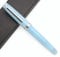 JINHAO 82 Celluloid Fountain Pen Acrylic Ink Pen with Ink Converter (Fine Nib, Silvery Clip-Transparent Sky Blue)
