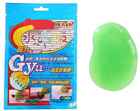 WSRRDRECVHi 1pc Voiture Gel De Nettoyage Réutilisable Clavier Cleaner Gel Enlèvement Multi-usage Gel Poussière Cleaner Vent L4u2 Automobile Dirt Slime Outil