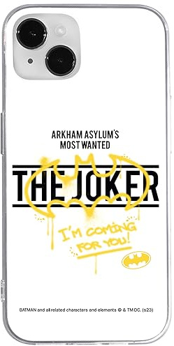 ERT GROUP Handyhülle für iPhone 14 Plus Original und offiziell Lizenziertes DC Muster Batman & Joker 006 optimal an die Form des Handy angepasst, hülle aus TPU