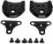 Otufan Rennrad Pedale Adapter, SPD Pedale Cleats, Metall Fahrradpedaladapter Pedal Plate Flache Kontaktfläche Gleichmäßig Unterstützte Füße Für Rennrad Cycling, Mountainbike, MTB