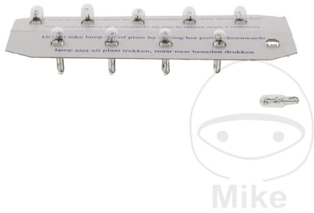 JMP Ampoule, 12 V, 1,2 W, 2 x 4,6