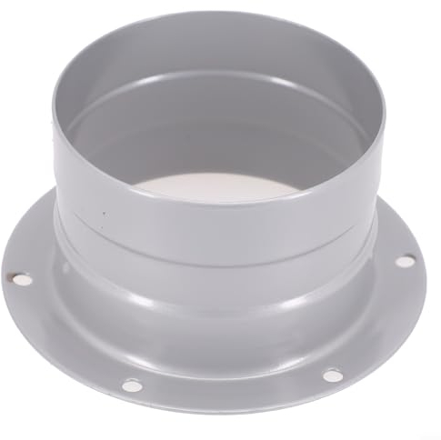 Metall-Lack, gerader Flansch, Luftauslass, hochtemperaturbeständig, Eisen-Ventilator, Luftauslass, Lüftungskanal-Adapter (75 mm)