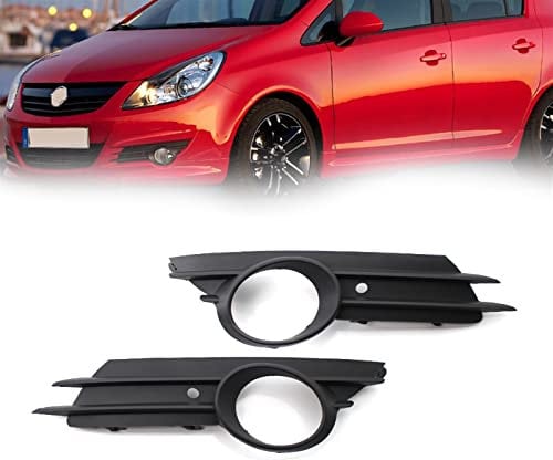 Für Opel Für Corsa D MK3 2006 2007 2008 2009 2010 2011 Auto Nebelscheinwerfer Lampe Grille Abdeckung Frontstoßstange Grille