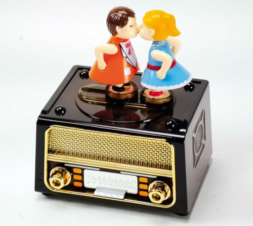 Musicboxworld MMM GmbH, 43279 Spieluhr - aus Kunststoff in Form eines Radios