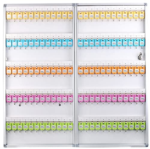 LXYDPZ 96/120-Bit-Schlüsselschrank zur Wandmontage, Schlüsselschrank-Schließkasten, mit Schlüsselschloss, für Zuhause, Büro, Hotel (Größe: 96) (120) (120) (120)