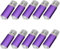 Fenglangrong Confezione da 10 chiavette USB da 64 GB, chiavette USB 2.0, confezione da 10 chiavette USB Pendrive da 64 GB, colore: viola