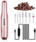 MEFA Fresa per Unghie, 13 PCS Nail Drill 20000 RPM , Manicure e Set Pedicure, per Gel Ricostruzione Unghie, Semipermanente Unghie, Acrygel ,Togli Calli Piedi Set Manicure