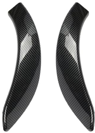FAHBSTR Couverture Poignée Porte Voiture pour B&MW F30 F31 F80 F32 F33 F34 F35 F36 3 4 Série Voiture Intérieur Avant Arrière Panneau Porte Poignée Tirer Revêtement D'habillage Poignée Porte