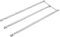 Nordic Bbq Store 67820 67722 Brûleur pour barbecue à gaz Weber Genesis 300 (2007-2010), Genesis E310 E320 S310 S320 EP310 EP320 avec boutons de commande latéraux