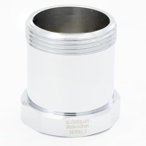 BLUMKRAFT Metalladapter für Albert Heizkörper M30 x1.5 (Prototype) auf M30 x 1.5 für Thermostat/Thermostatkopf M30x1.5 männl.