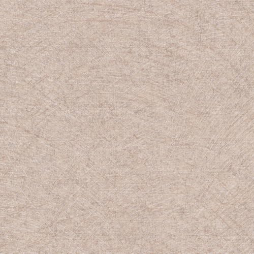 Erismann Gentle 10434-02 Papier peint intissé uni Beige 0,53 x 10,05 m