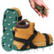 Zapatos aireadores de césped – Zapatos de aireación resistentes para césped con correas ajustables – Zapatos de espiga de jardín con tacos para una fácil aireación del suelo – Zapatos aireadores de