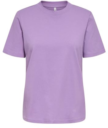 ONLY Damen Onlmonja S/S Tee JRS Noos Basic Regular Fit T-Shirt Mit O-Ausschnitt (1er Pack)