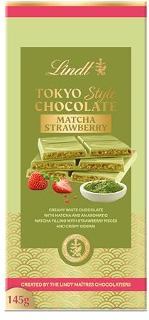LINDT TOKYO MATCHA FRESA TAB 145G