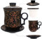 HOLLIHI Tasse à thé avec couvercle / soucoupe / infuseur Porcelaine chinoise