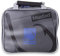 Mustad Rigger-Tasche, wasserdichte 500-Denier-Plane mit wasserabweisenden Reißverschlüssen, einhändiger Neopren-Griff, grau/blau, doppelt - 20 Innentaschen