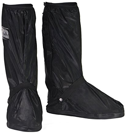 HSEAMALL Schuhüberzieher wasserdicht,Regenüberschuhe Wasserdicht Überschuhe,Outdoor Rutschfester Schuhüberzieher Fahrrad Regenschutz Regenschuhe (43/45 EU)