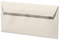ARTOZ 75x Briefumschläge DIN Lang Ivory-Elfenbein 100 g/m² selbstklebend - DL 224x114 mm - Kuvert ohne Fenster - Umschläge mit Haftklebung Abziehstreifen