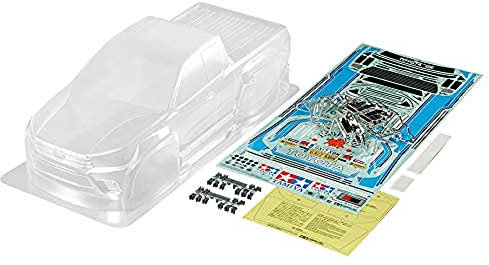 TAMIYA 51611 - Karosserie-Satz Toyota Hilux Extra Cab CC-01, Ersatzteil, Modellbau, Zubehör, Unlackiert