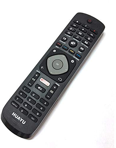 Calvas Remote Control for Philips 4K Smart LED TV Netflix 398GR08BEPHN0012HT 1635008714 HOF16H303GPD24 398GR08BEPHN0011HL
