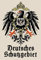 Schatzmix Wappen Deutsches Schutzgebiet Adler Metallschild 20x30 tin Sign Blechschild, Blech, Mehrfarbig, 20x30 cm