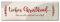 Interluxe Metallschild - Liebes Christkind ACH was solls - Schilder mit Sprüchen als Weihnachtsdeko Blechschild Weihnachtsschild