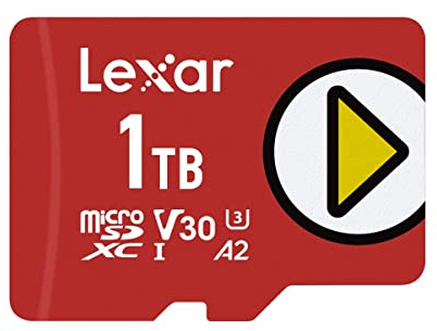 Mémoire Micro SDXC 1 to UHS-I/Play LMSPLAY001T-BNNNG LEXAR