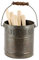 Utensil Holder Basket Cutlery Basket Caddy Tray Rustic Kitchen Utensil Pot Kitchen Work Top Dining Table Storage Accessory (BP20)