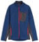 Spyder Bandit Hybrid-Jacke mit durchgehendem Reißverschluss für Herren, Abyss Volcano, M