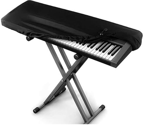 88 Key Piano Keyboard Cover, Piano Dust Cover With Drawstring Locking Clasp, Protective For Electronic Keyboard, Digital Piano