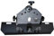 Chamfer Attachment for Angle Grinder 45 Degree Tile Chamfering Device, Desktop Chamfer Frame for Corner Cutting Angle Grinder Accessories