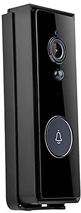 Solar-Powered Wireless Doorbell with 300m Range and 52 Chimes