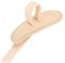Yosoo Health Gear Hammer Toe Crest Cushion, Splint Toe Straightener Adjustable Claw Toe Corrector Toe Props Support for Curled Toes Hallux Valgus Straightens Supports Toes (Left foot)