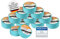 Mantle Fingertape 2,5cm x 10m Rollen in verschiedenen Packungsgrößen Klettern Bouldern Kampfsport Volleyball Handball Basketball Kraftsport Sporttape (12x 2.5 blau)