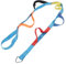 Kids Climbing Rope Ladder Tearproof Climbing Webbing Attractive Design 6 Sections 2m Length Climbing Tree Swing with Full Consideration of Kids Height and Size