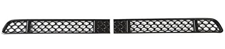 IENQBVL Griglia dell'auto per Jeep per Renegade 2019-2022 Griglia Anteriore Decorazione A Rete Copertura Trim Parti Esterne per Auto Cromo Styling (Carbon Fiber Look)