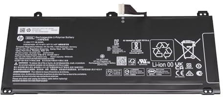 HP M12585-005 Originale Batteria 58,8Wh per Chromebook x360 14b-ca0000, 17-ca2000, Pavilion Gaming 16-a0000