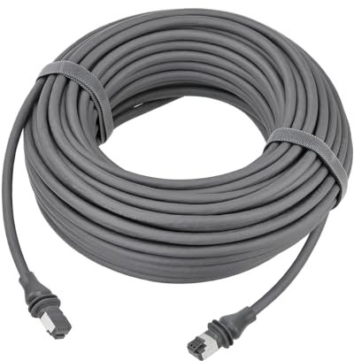 Bingfu Antena Parabólica Starlink V3 Gen3 Cable Repuesto para Transmisión de Alta Velocidad y Cable Extensión Antiinterferencias Mejorado para Antena Parabólica Rectangular Starlink Gen3, 22.8 Metros
