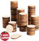 Holzscheiben, für Dekoration, Runde Holzscheiben,Bemalen,Untersetzer, Handwerke, DIY, Durchmesser 5 cm,100 Stück