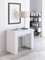 Dmora - Console Extensible Maclodio, Transformable en Table à Manger, Gain de Place et Extensible jusqu'à 237 cm, 90-237x76,6x90 cm, Effet Bois Blanc
