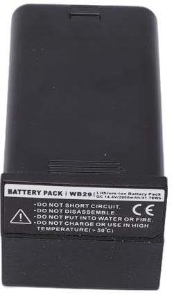 Fabater Lithium Battery Replacement for AD300, AD200, AD300Pro, AD200Pro II Outdoor Flash Studio Flash, 2900mAh Camera Battery Pack Replacement for Outdoor Studio