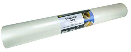 Pictolor Glattvlies 18,75 m² - 0,75m x 25m Rolle weiß (150g)